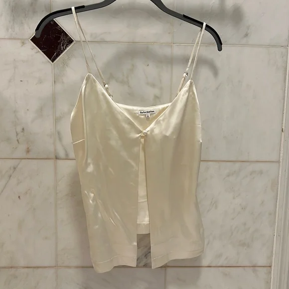 Reformation Silk Pearl Tank - Picture 2 of 5